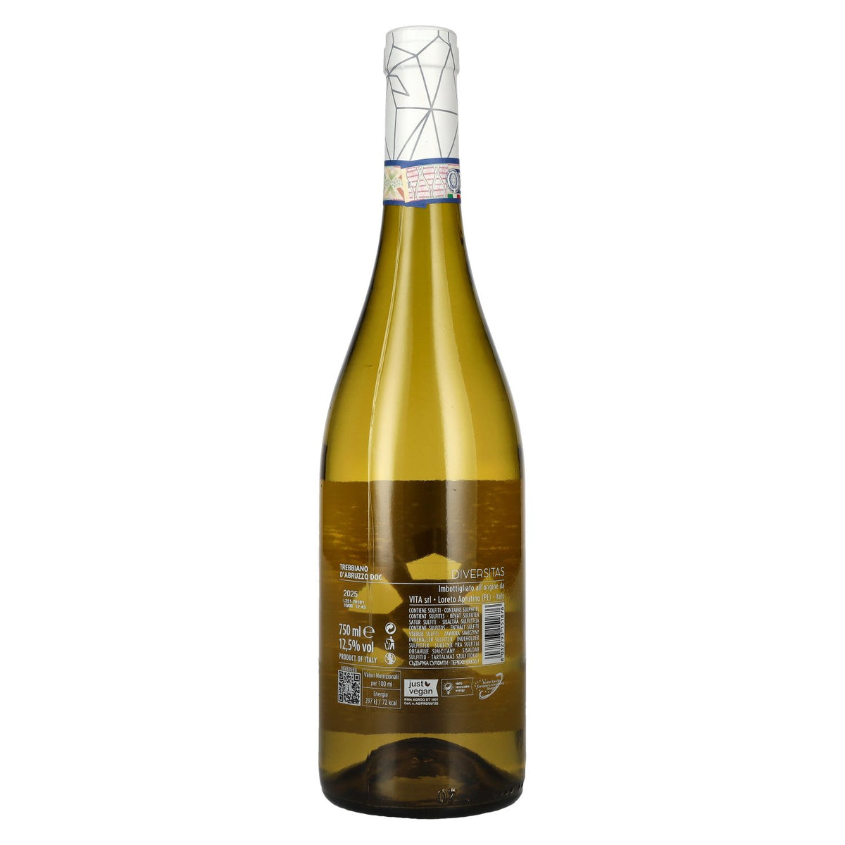 LA TARTARUGA Trebbiano d'Abruzzo DOC 2025 12,5% vol. 0,75 l