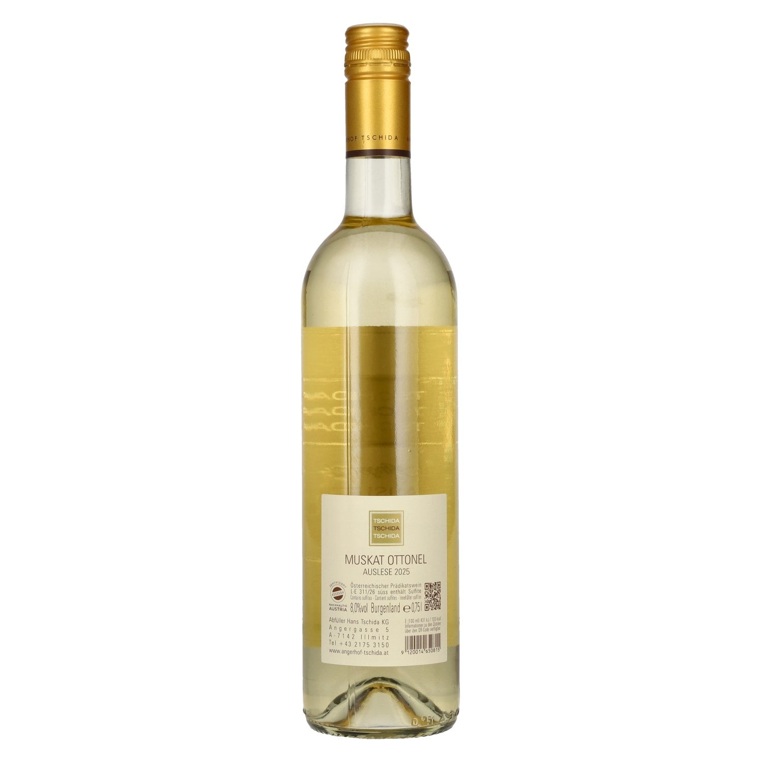 Tschida Angerhof Auslese Muskat Ottonel 2025 8% Vol. 0,75l