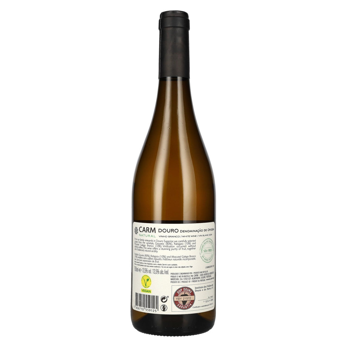 CARM Natural D.O. White Douro 2024 13,5% vol. 0,75 l