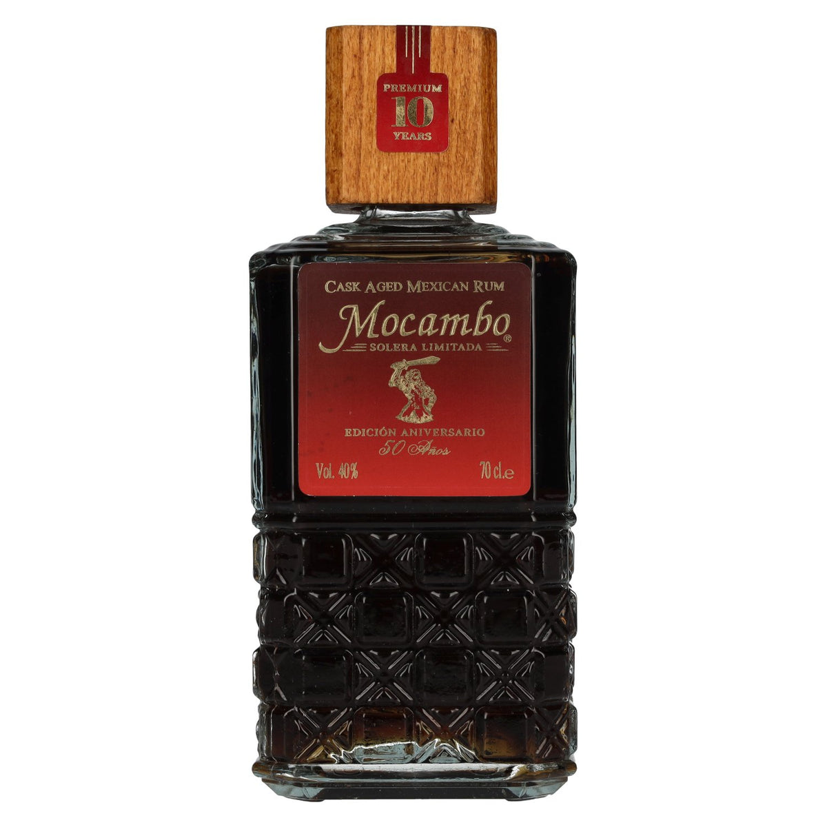 Mocambo Premium 10 Years Solera Limitada EDICIÓN ANIVERSARIO 40% vol. 0.7 l