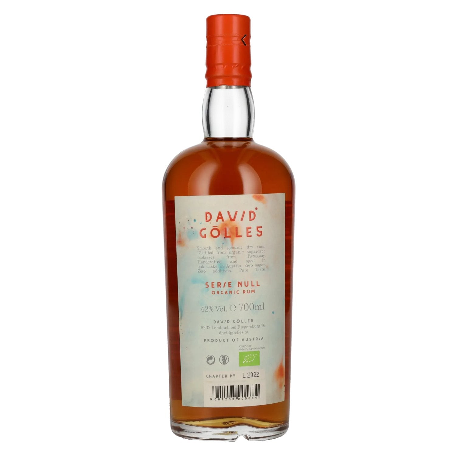 Ron Johan Rum Series Zero 42% Vol. 0,7l