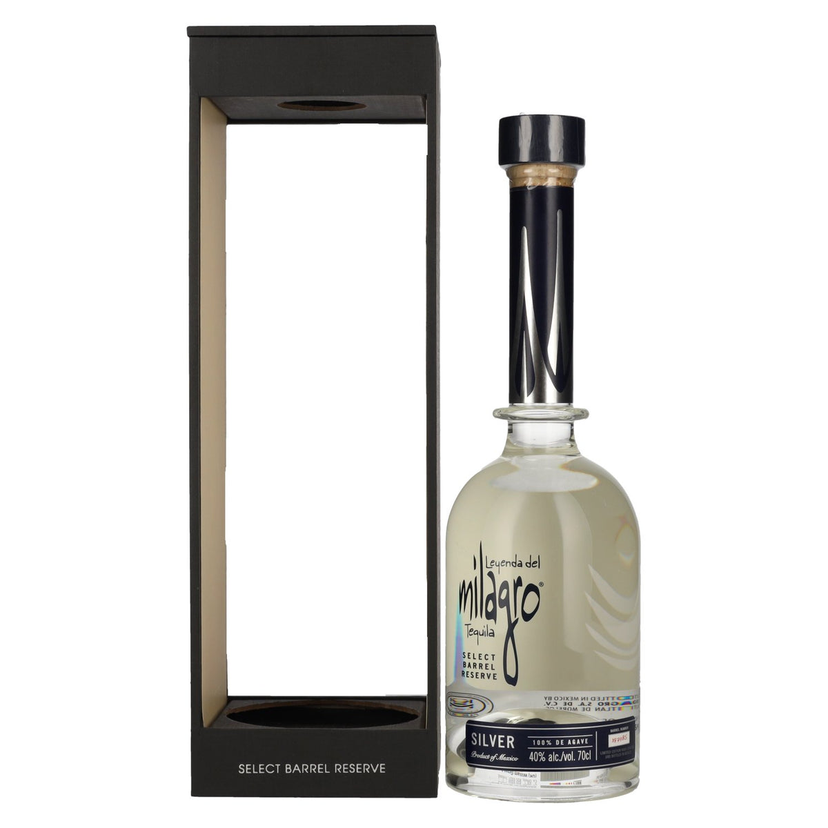 Leyenda del Milagro Tequila 100% agave SELECT BARREL SILVER 40% vol. 0,7 l in geschenkverpakking
