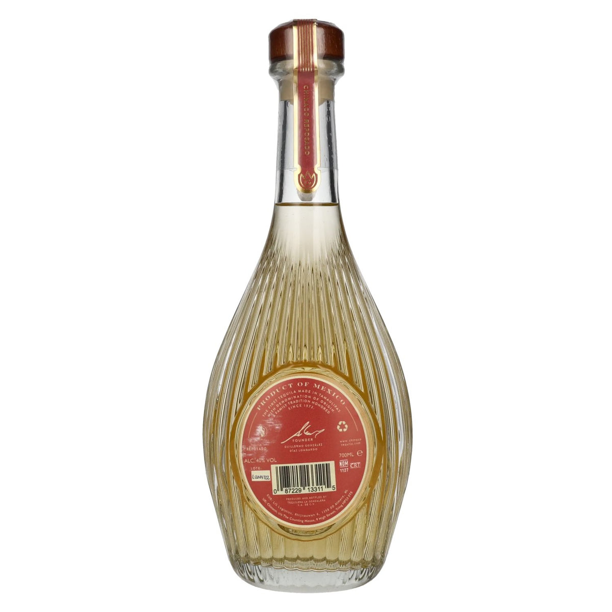 Chinaco REPOSADO Tequila 100% Puro Agave Azul 40% vol. 0,7 l