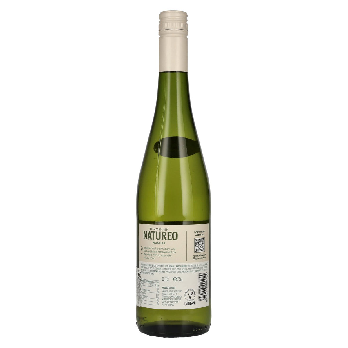 Torres Natureo Muscat alcoholvrij 2024 0,75 l