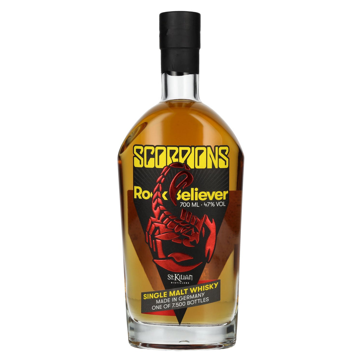 St. Kilian SCORPIONS ROCK BELIEVER Single Malt Whisky 47% ABV 0.7l