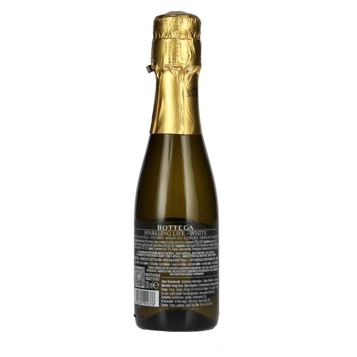 Bottega Sparkling Life White alcoholvrij 0,2 l