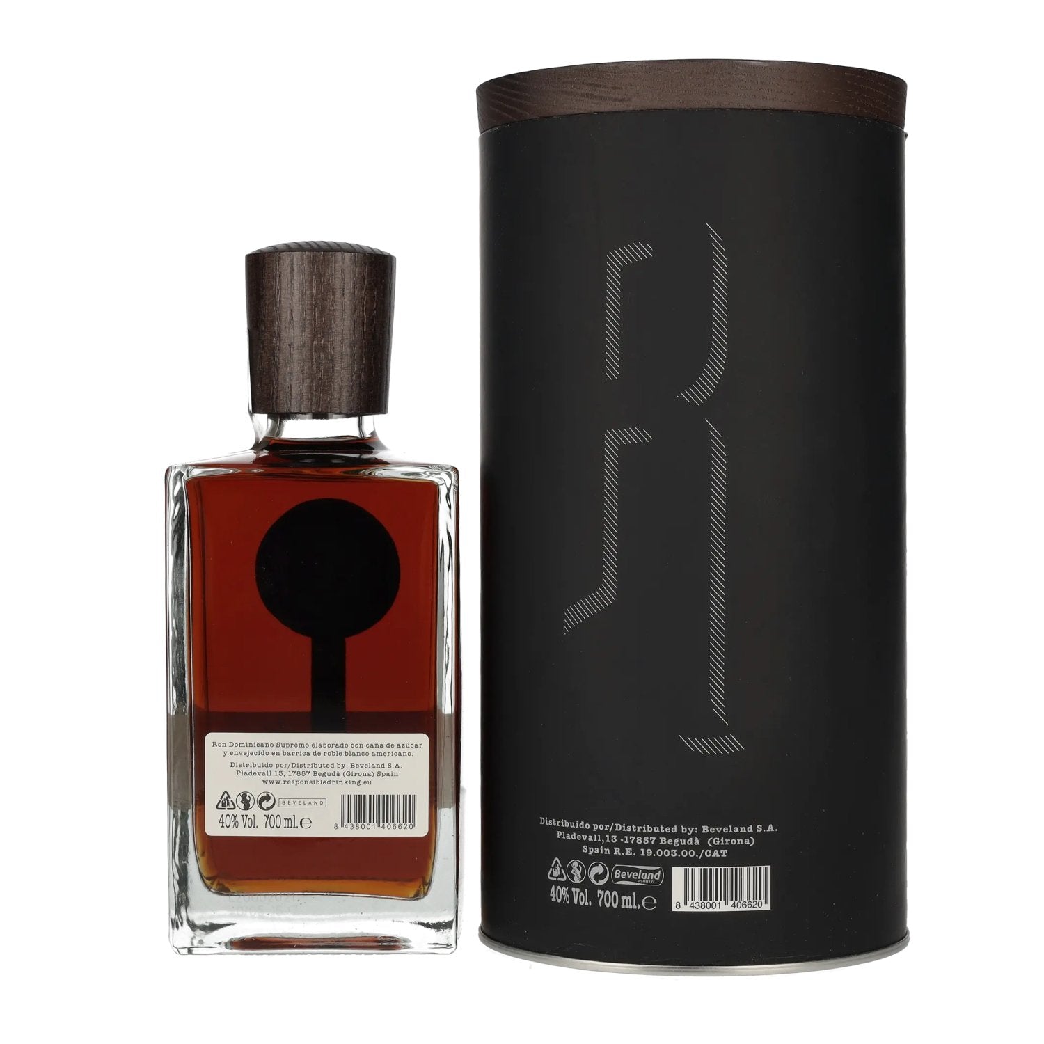 Relicario Ron Dominicano Supremo 40% Vol. 0,7l in geschenkverpakking