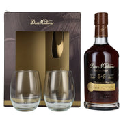 Dos Maderas PX 5+5 Years Old Triple Aged Spirit Drink 40% vol. 0.7 l in a gift box with 2 glasses