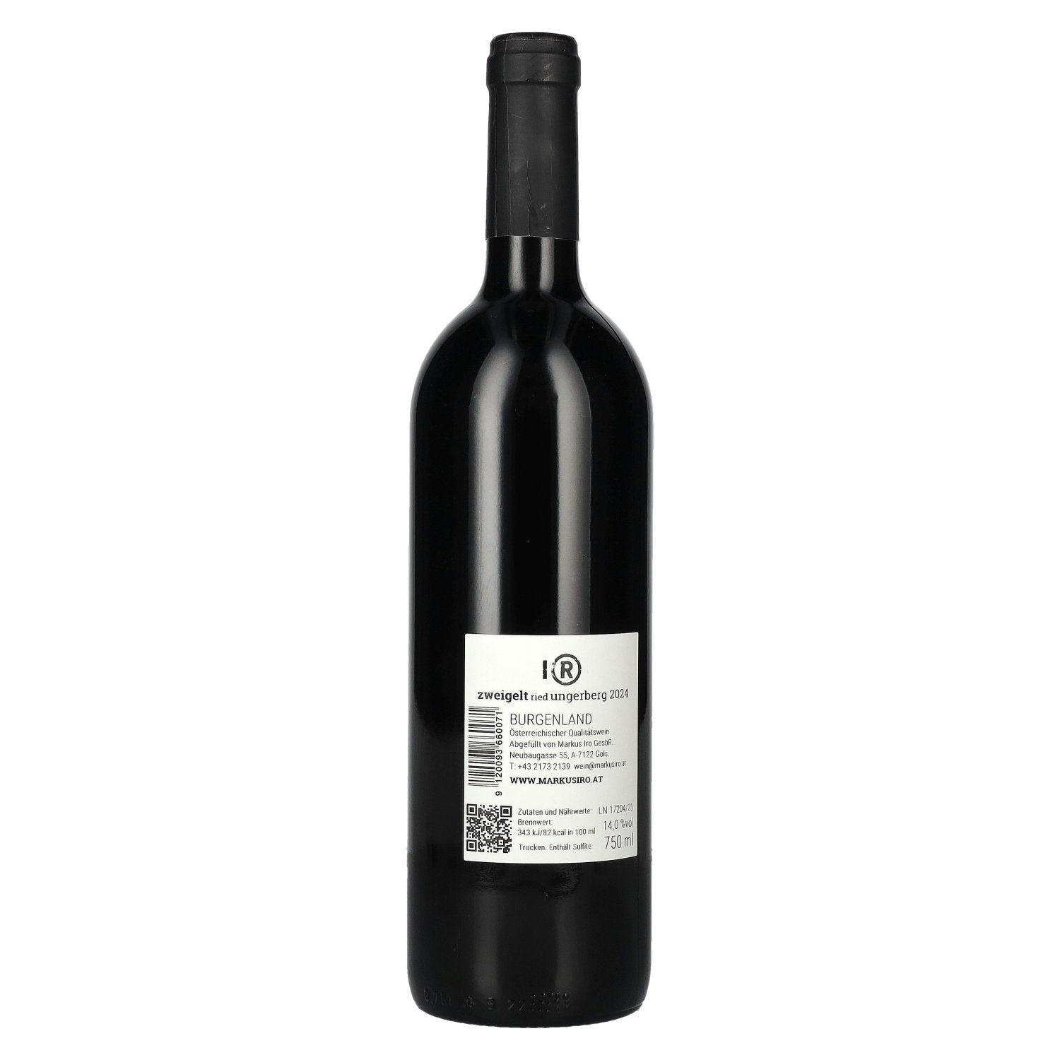 IRO Zweigelt Ried Ungerberg 2024 14% Vol. 0,75l