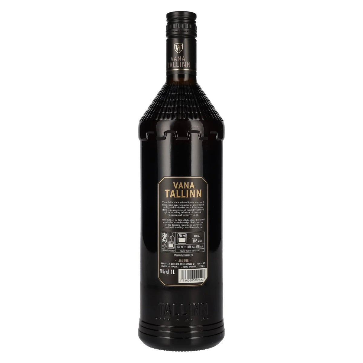 Vana Tallinn True Estonian Likeur 40% vol. 1 l