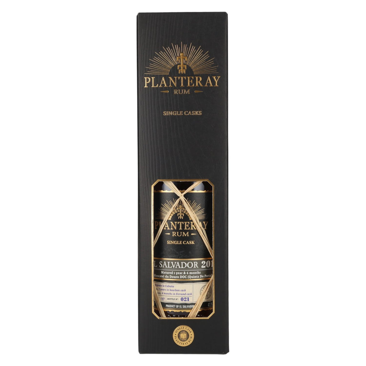Planteray Rum EL SALVADOR Single Cask White Muscatel Barrel 2017 47,7% vol. 0,7 l in geschenkverpakking