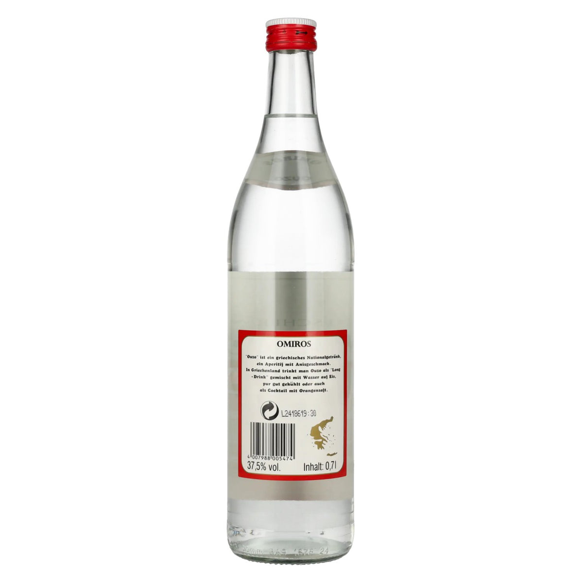 Ouzo Omiros 37,5% Vol. 0,7l