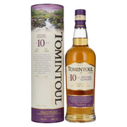 Tomintoul 10-Year-Old Single Malt Scotch Whisky, 40% vol., 0.7 litres, in a gift box