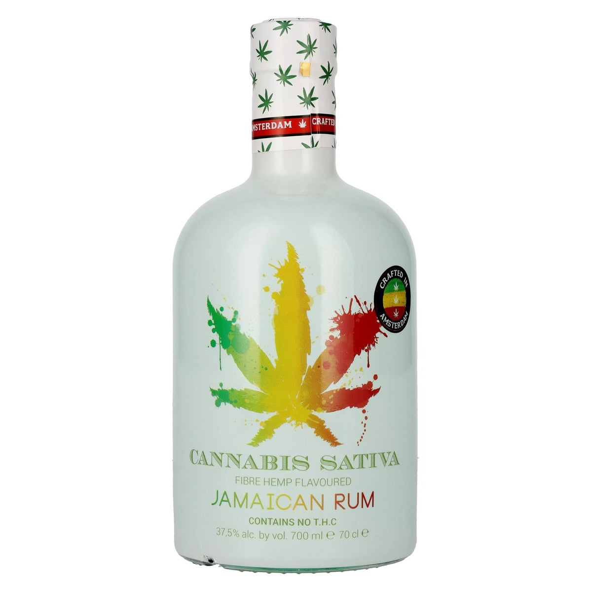 Cannabis Sativa Fibre Hemp Flavoured Jamaicaanse rum 37,5% vol. 0,7 l