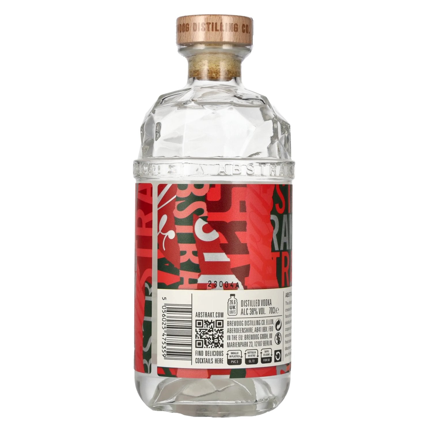 BrewDog ABSTRAKT WATERMELON X STRAWBERRY Wodka 38% Vol. 0,7l