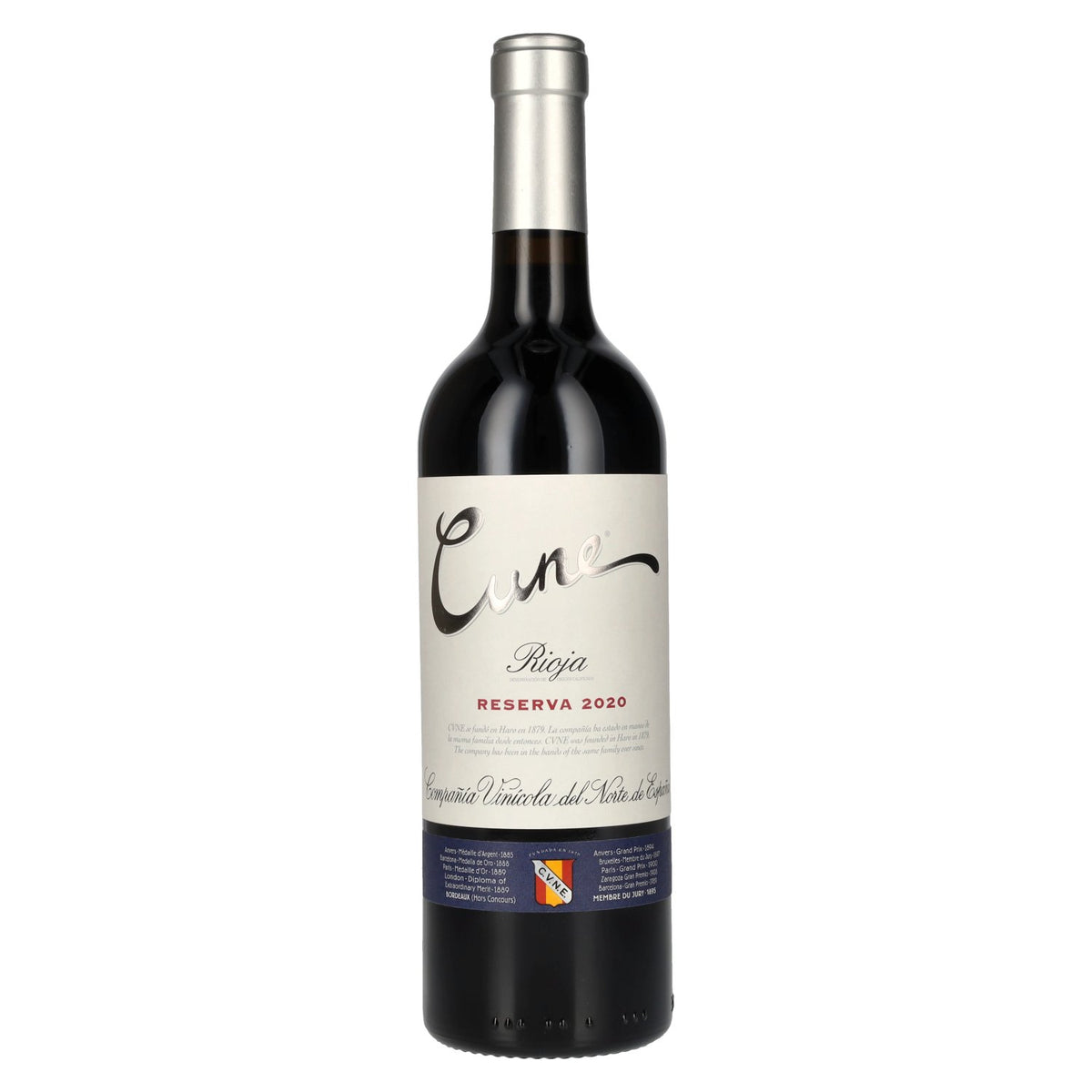Cune Rioja Reserva 2020 14% Vol. 0,75l