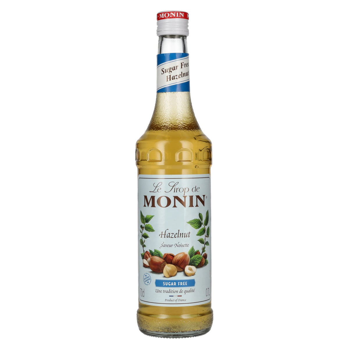 Monin-siroop HAZELNOOT SUIKERVRIJ 0,7 l