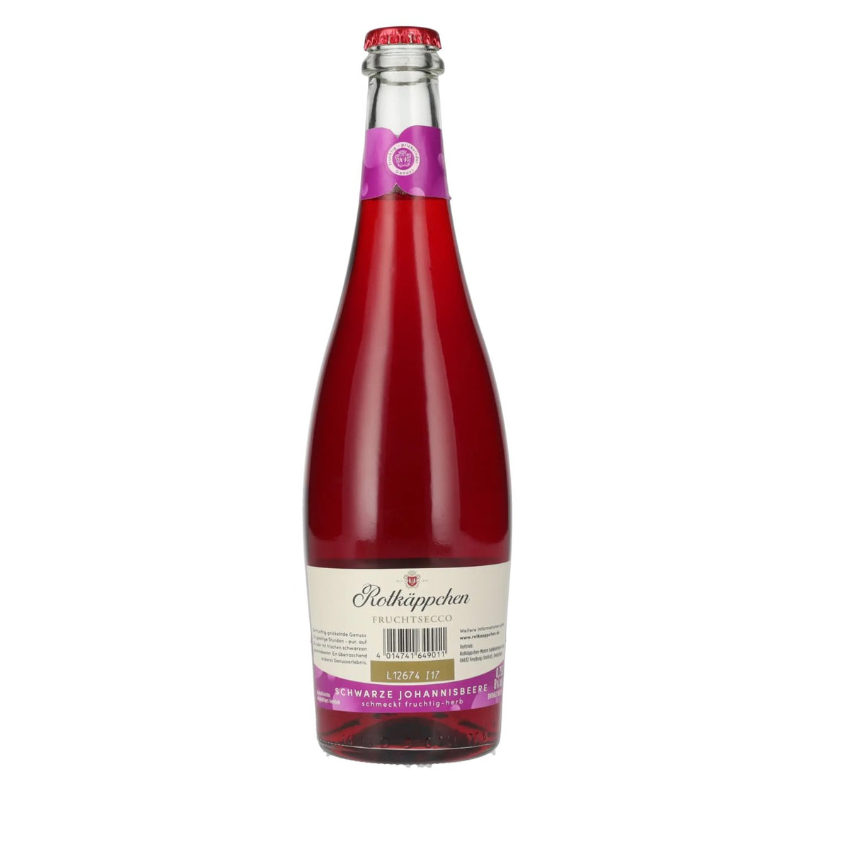 Rotkäppchen Fruchtsecco SCHWARZE JOHANNISBEERE 8% Vol. 0,75l