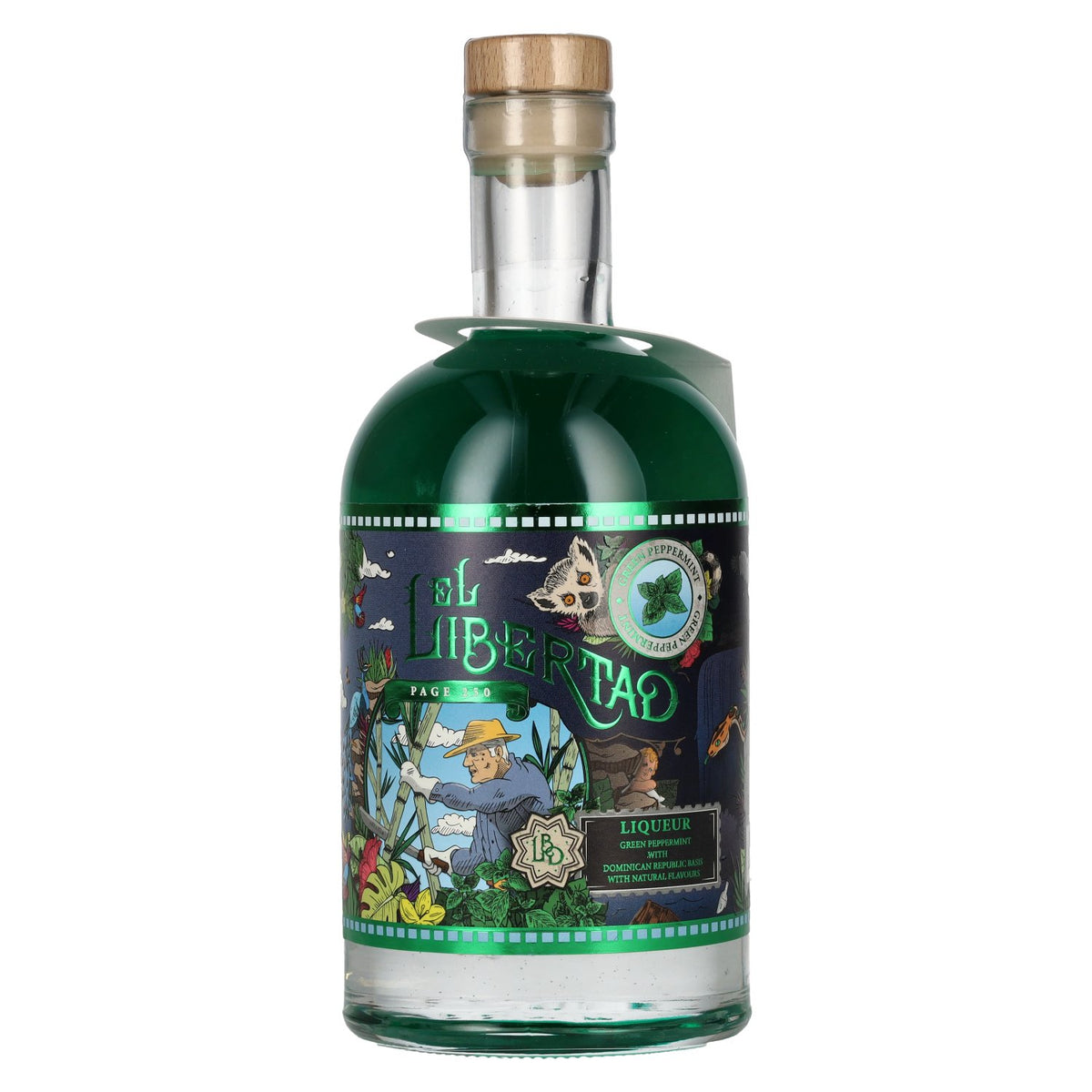 El Libertad Pagina 250 Peppermint Spirit Drink 25% vol. 0,7 l