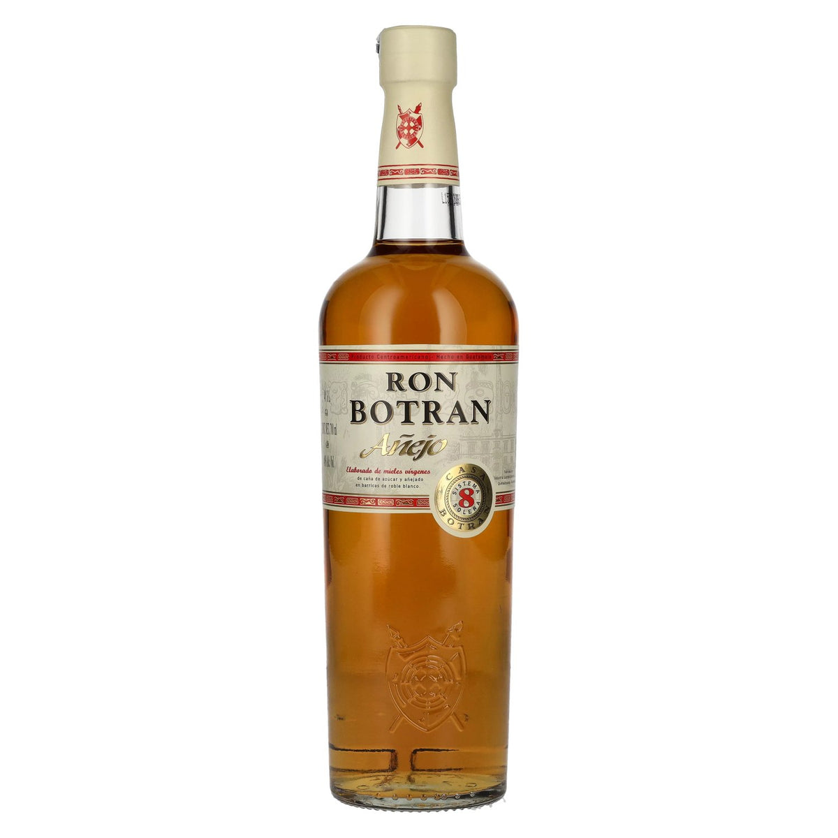 Botran Ron Añejo 8 Sistema Solera 40% vol. 0.7 l