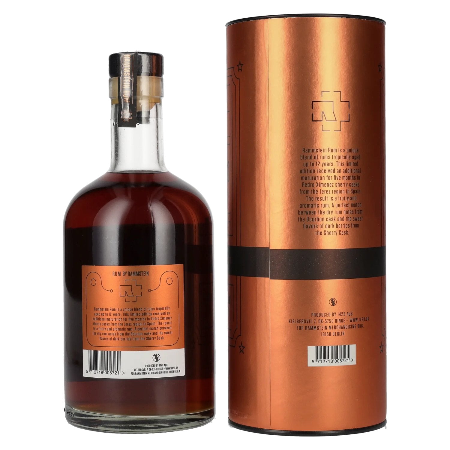 Rammstein Rum PX Sherry Cask Finish 46% Vol. 0,7l in Geschenkbox