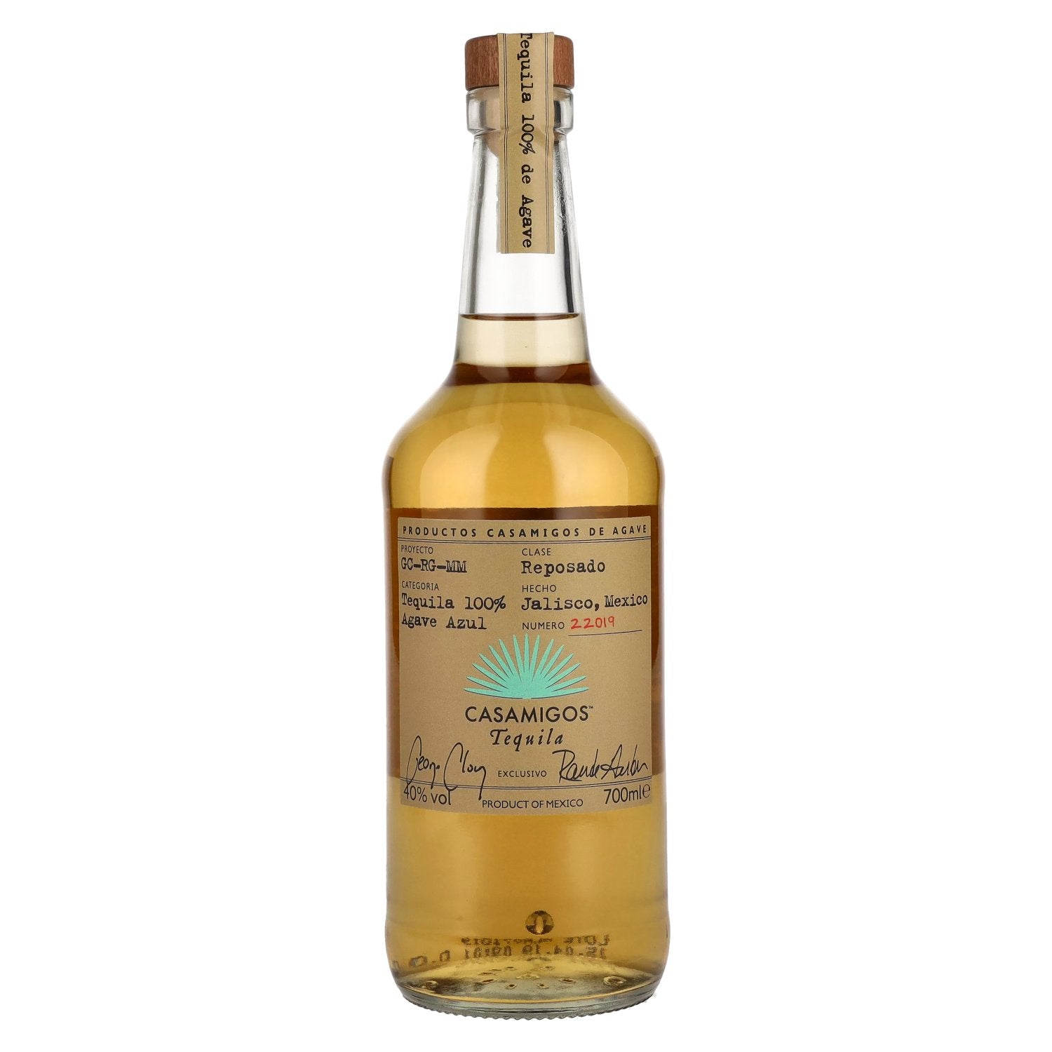 Casamigos Reposado 100% Agave Azul 40% Vol. 0,7l