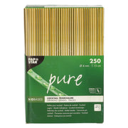 Organic straws made from straw, 15 cm, 250 pieces