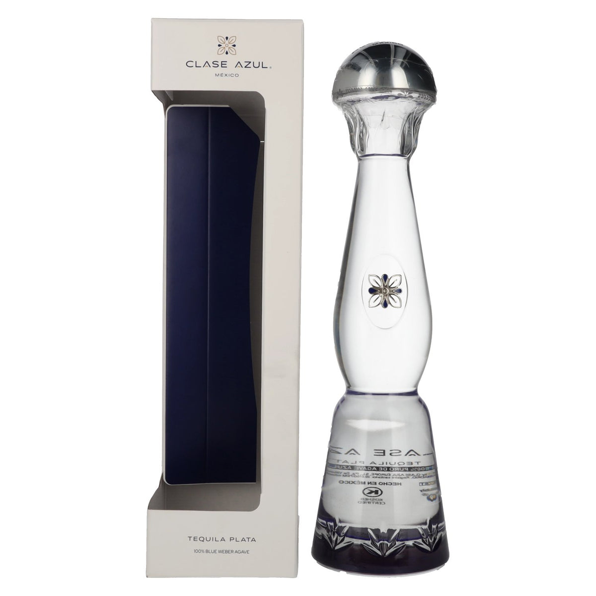 Clase Azul Tequila PLATA 40% vol. 0,7 l in geschenkverpakking