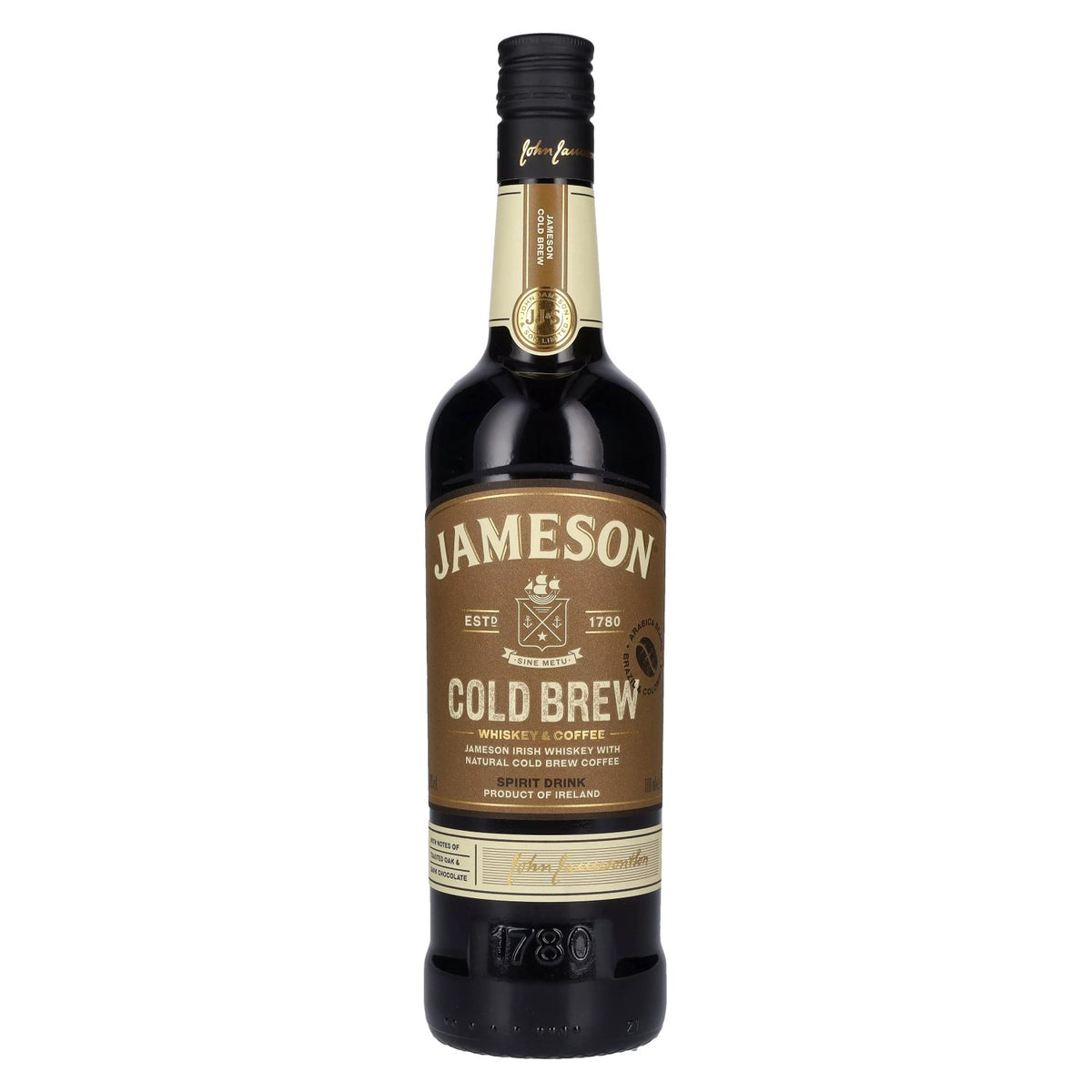 Jameson COLD BREW, boisson alcoolisée à base de Jameson Whiskey et de café, 30 % vol., 0,7 l