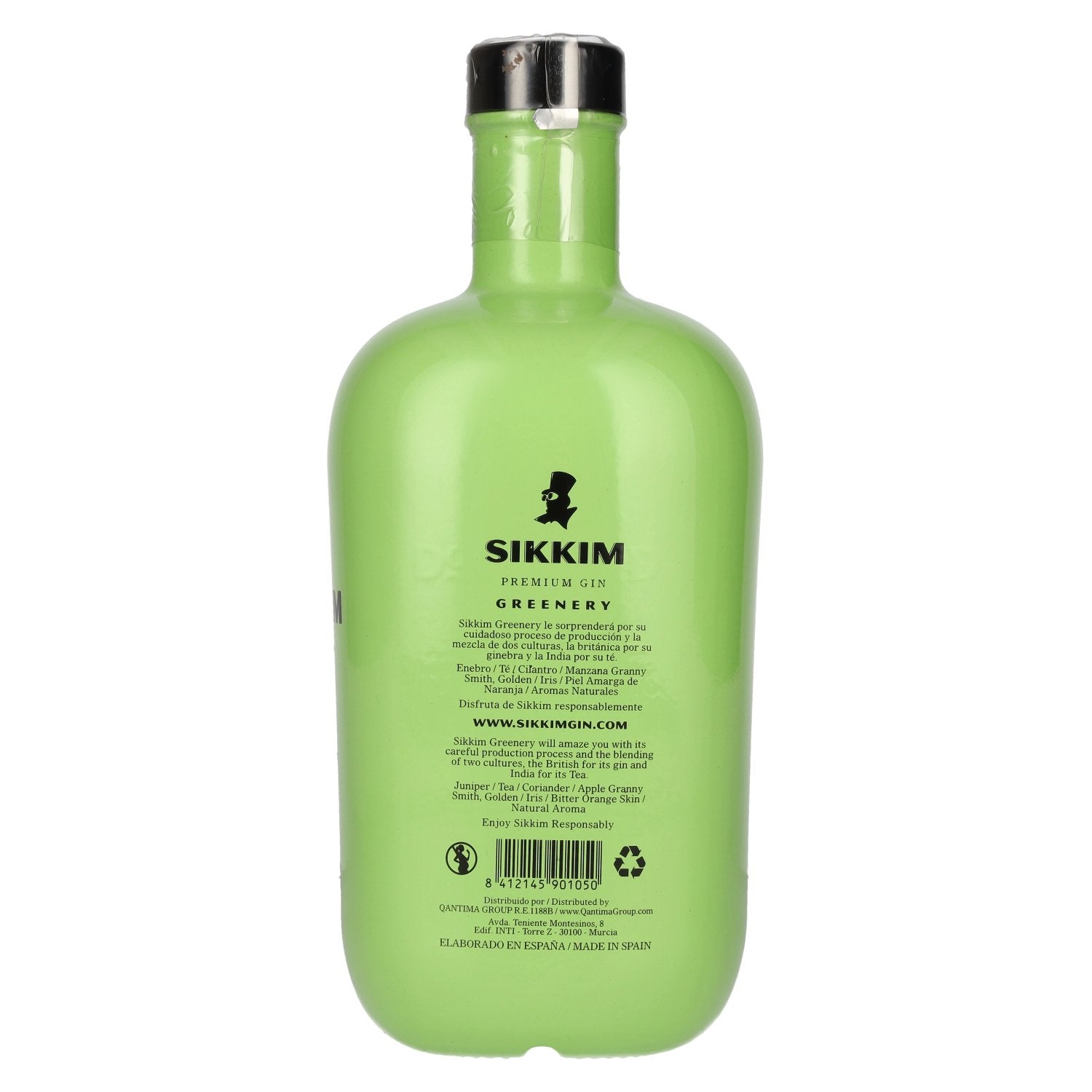 Sikkim GREENERY Premium Gin 40% vol. 0,7l