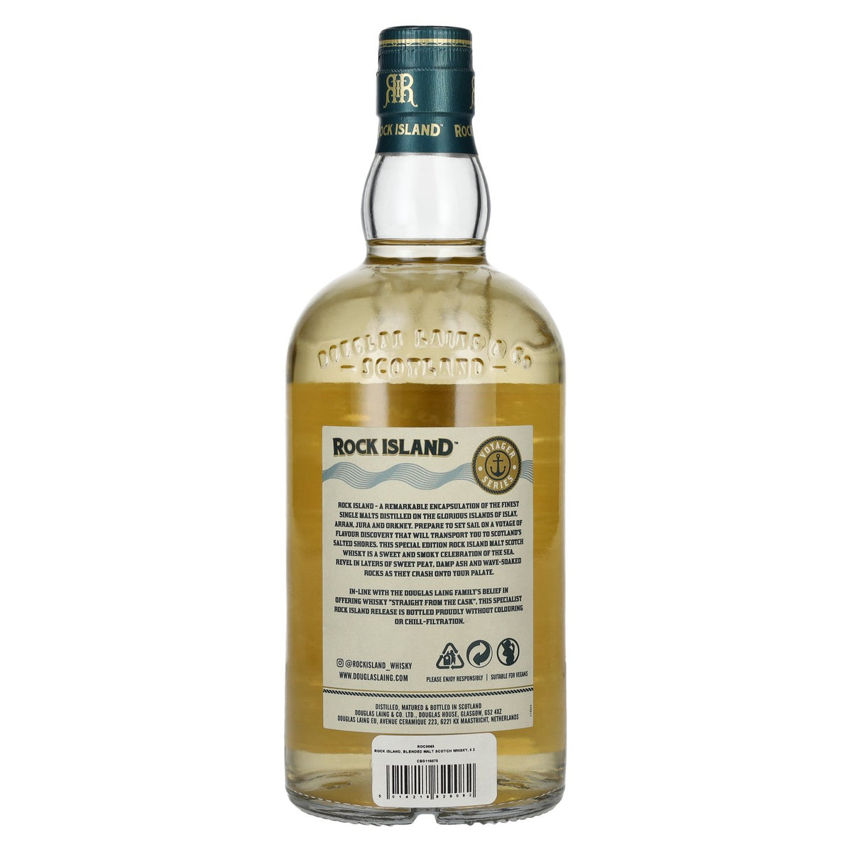Douglas Laing ROCK ISLAND The Cologne Edition Blended Malt Limited Edition 48% vol. 0.7 l