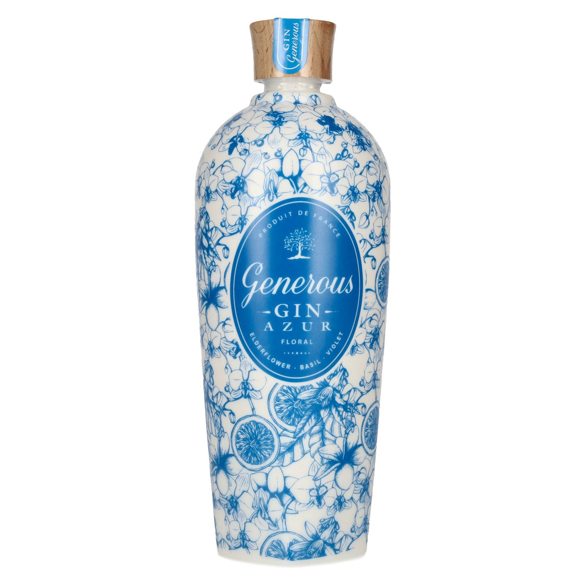 Generous Gin AZUR Floral 40 % vol. 0,7 l