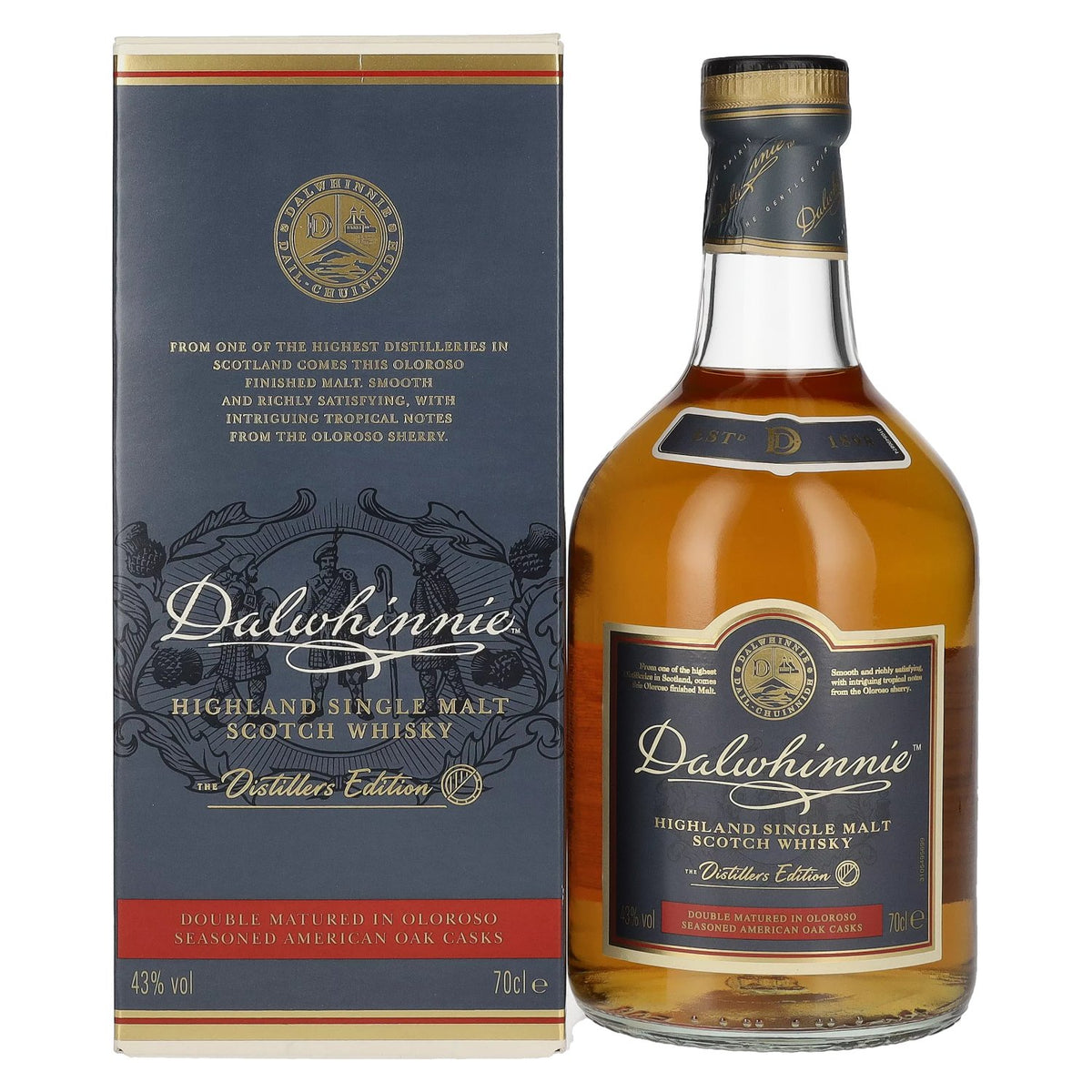 Dalwhinnie The Distillers Edition Double Matured 43% vol. 0.7 l in a gift box