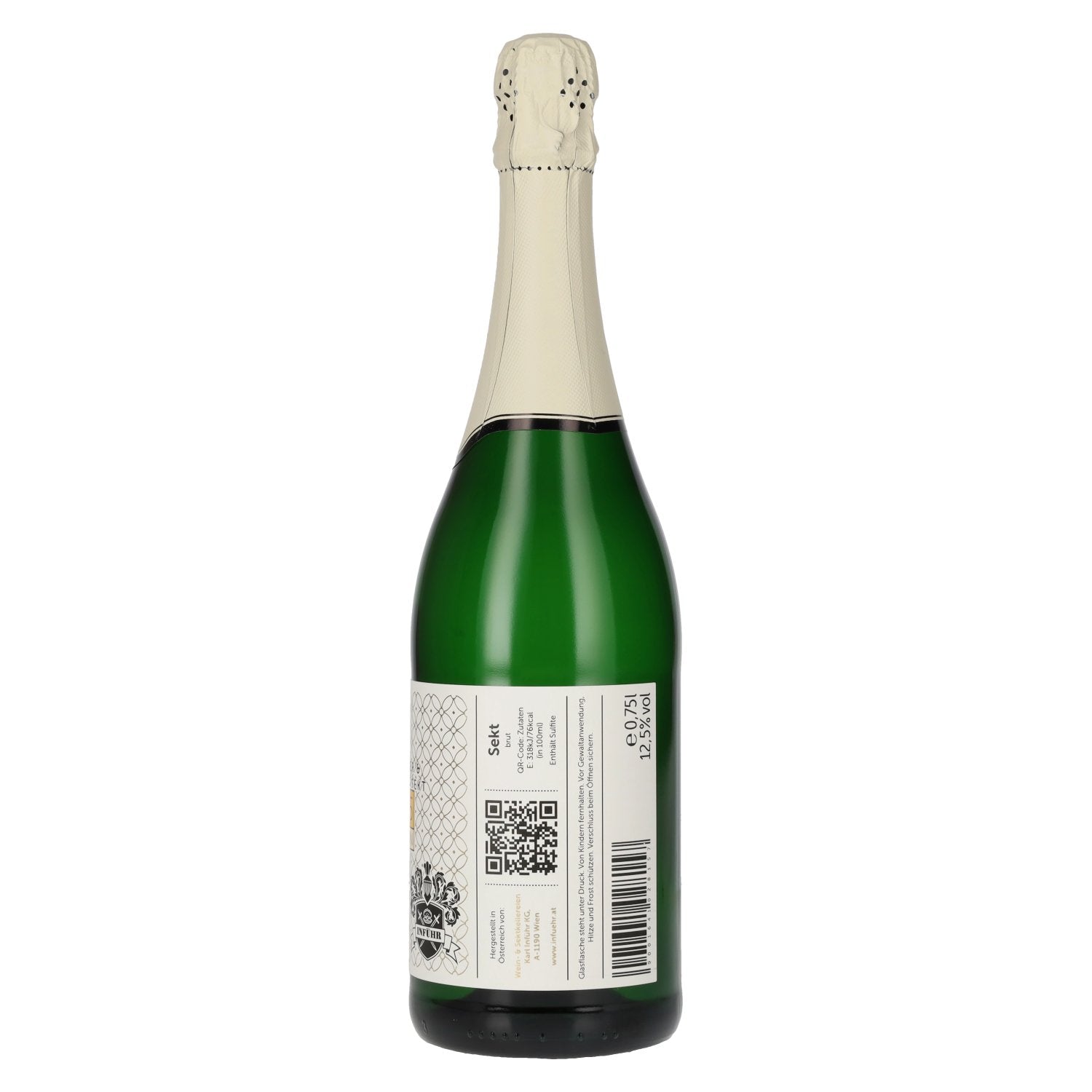 Inführ Sekt Cabinet Grüner Veltliner & Welschriesling Brut 12,5% Vol. 0,75l