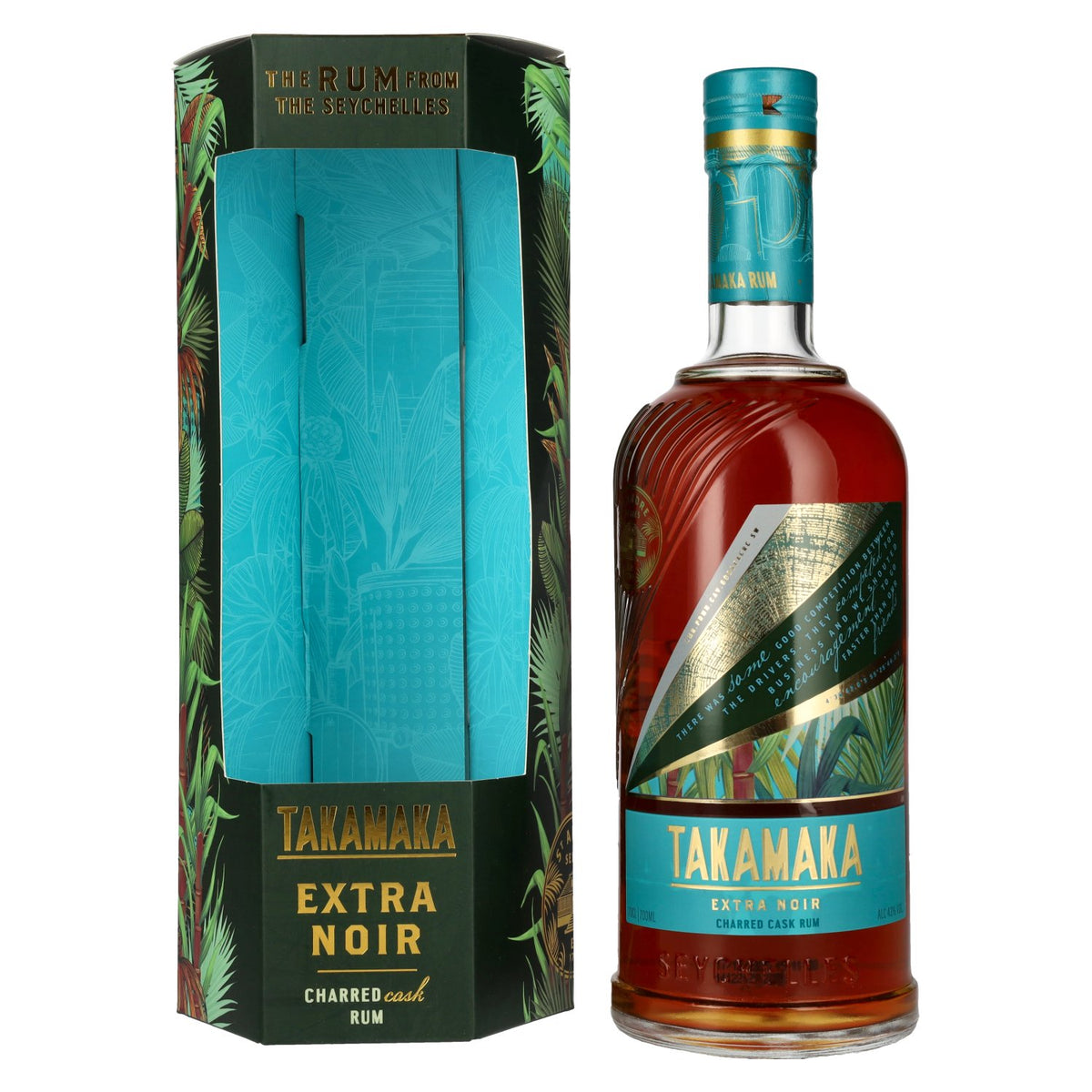 Takamaka EXTRA NOIR Rum 43% Vol. 0,7l in Geschenkbox