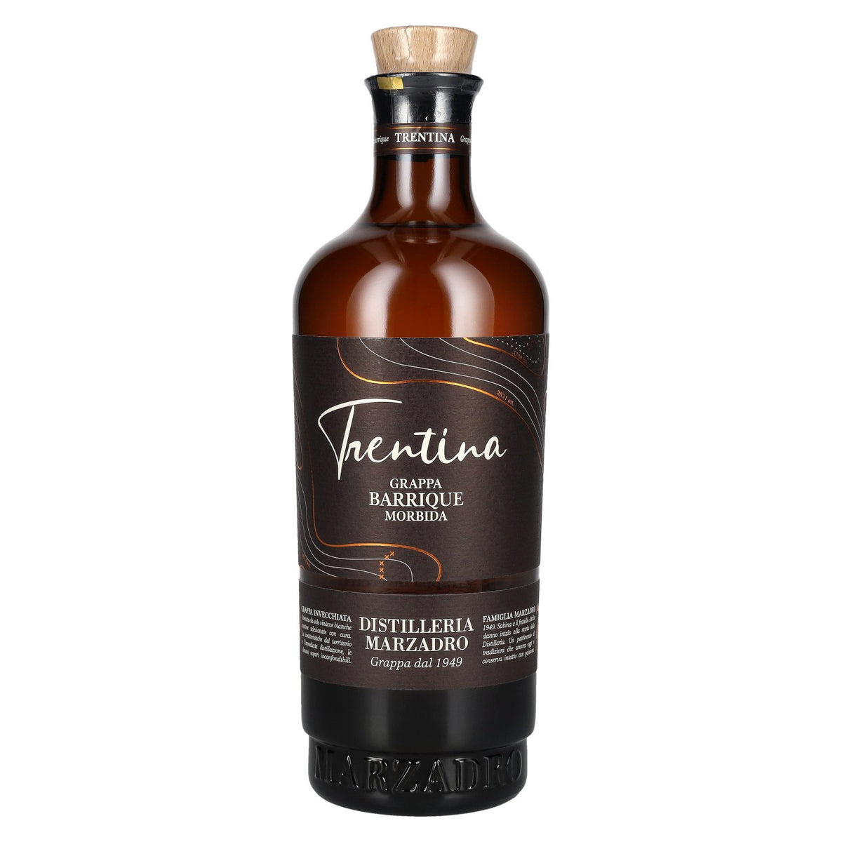 Marzadro TRENTINA Grappa Barrique Morbida 41 % vol. 0,7 l