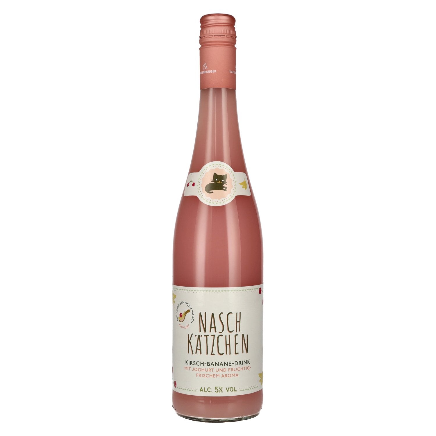 Katlenburger Naschkätzchen Kirsch-Banane 5% Vol. 0,75l