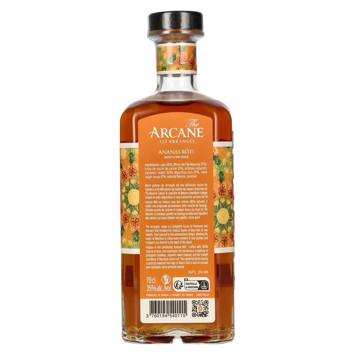 The Arcane Arrangé ANANAS RÔTI 35 % vol. 0,7 l