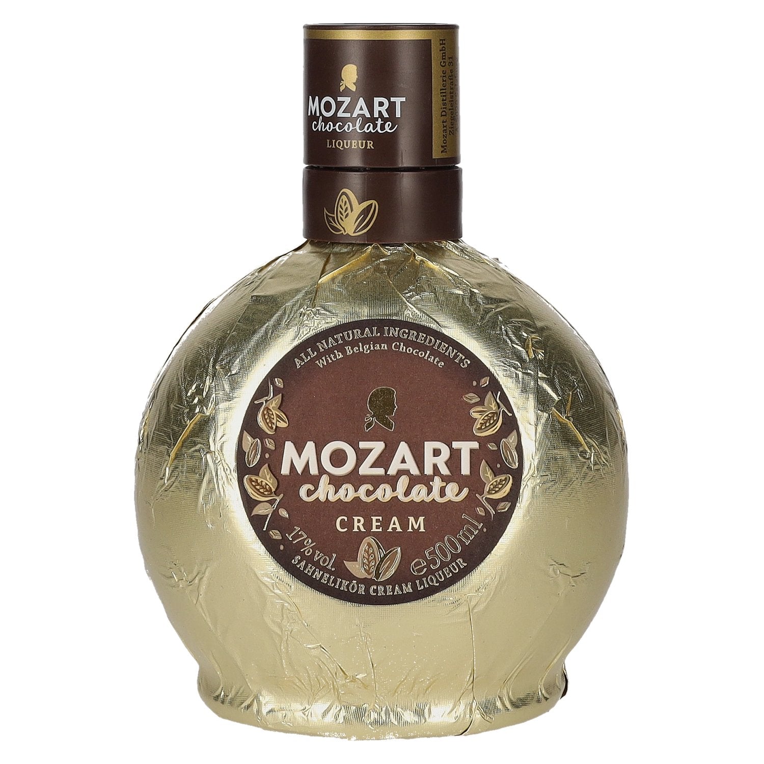 Mozart Chocolate Cream Gold cream liqueur 17% vol. 0.5l