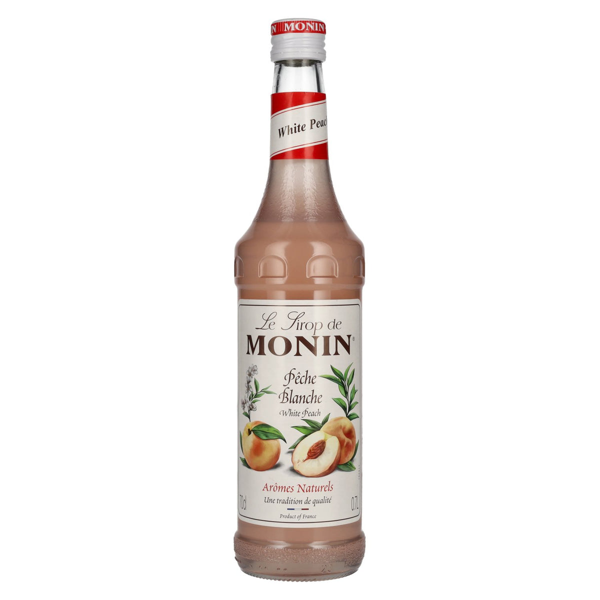 Monin-siroop WITTE PERZIK 0,7 l