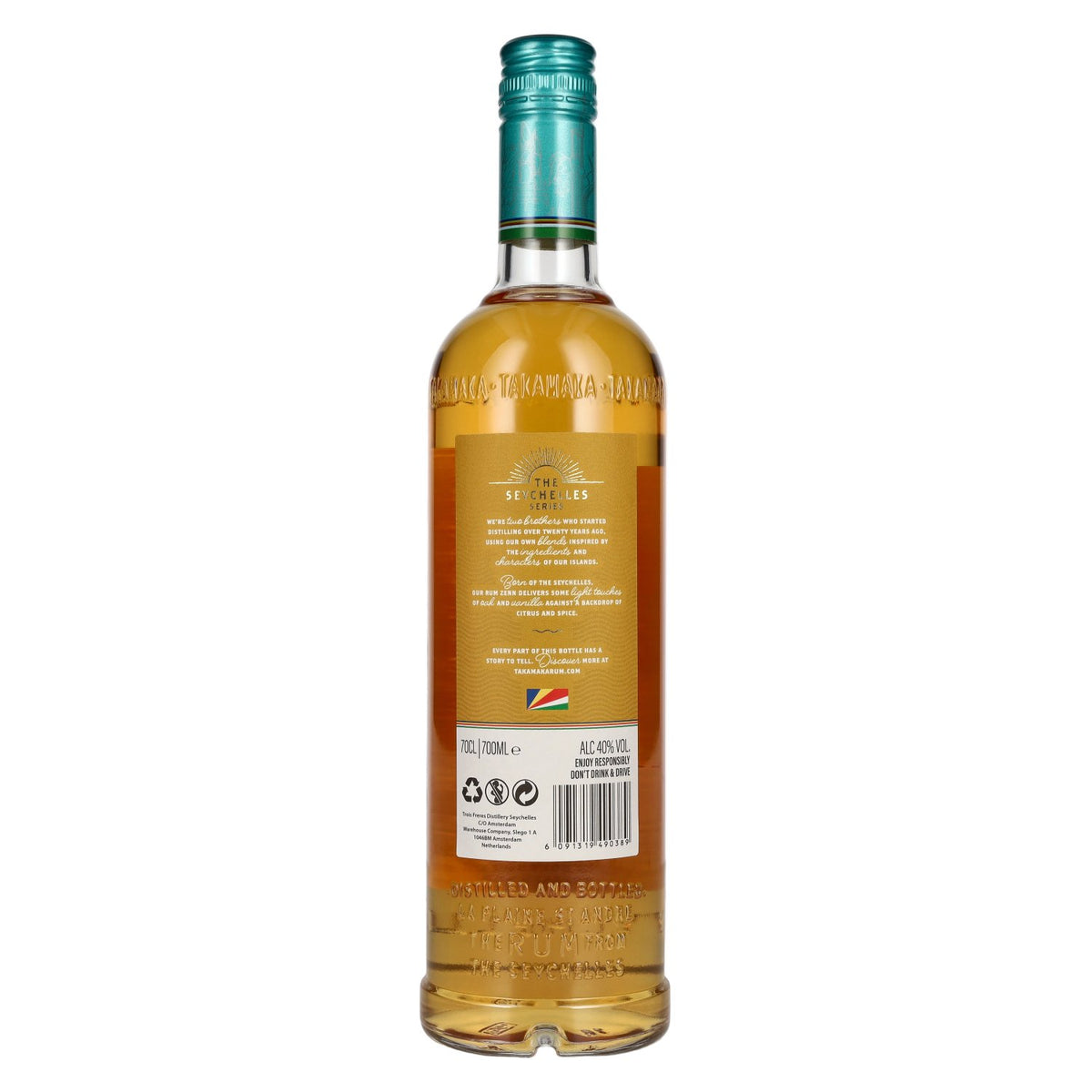 Takamaka RUM ZENN 40% vol. 0,7 l