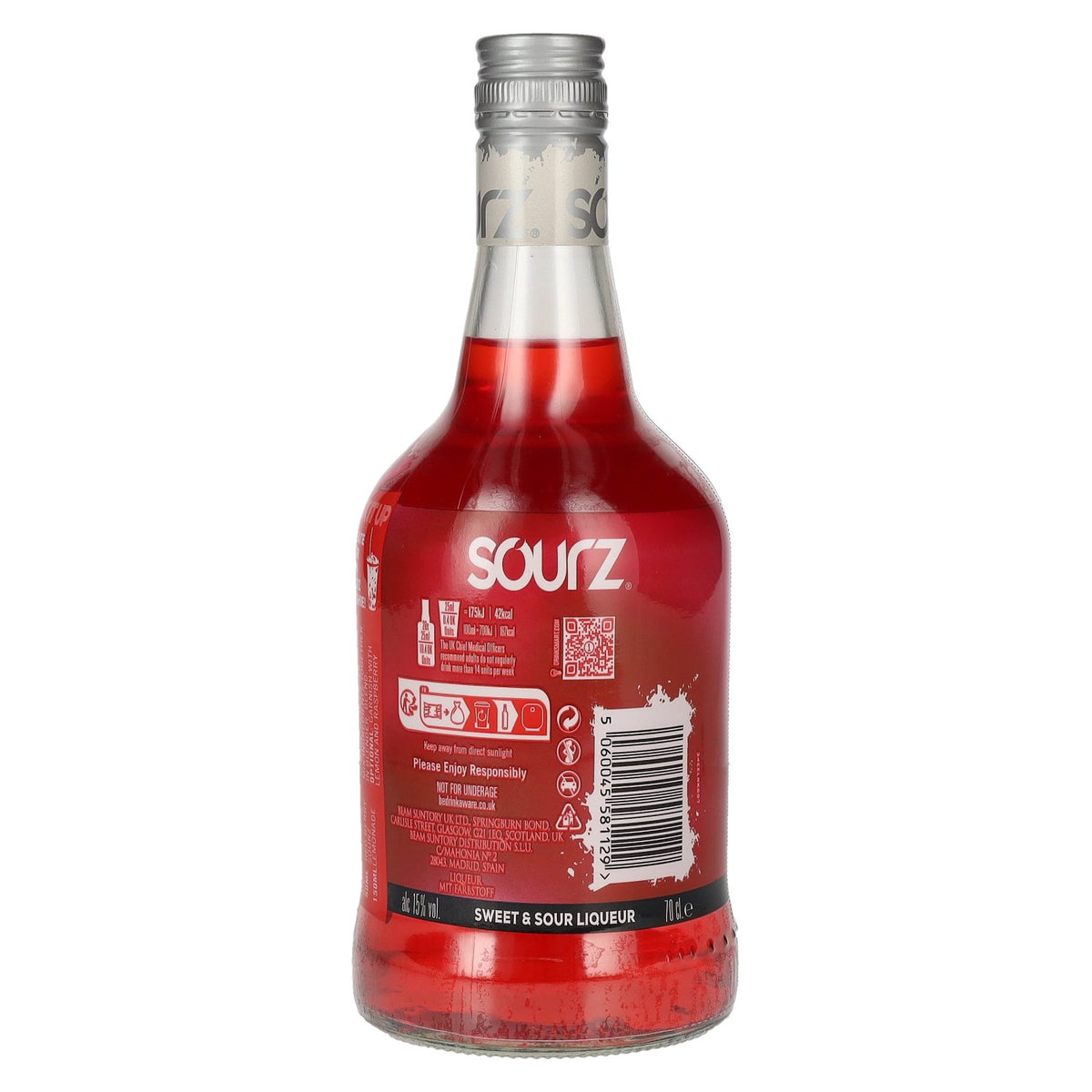 Sourz RED BERRY Likeur 15% vol. 0,7 l