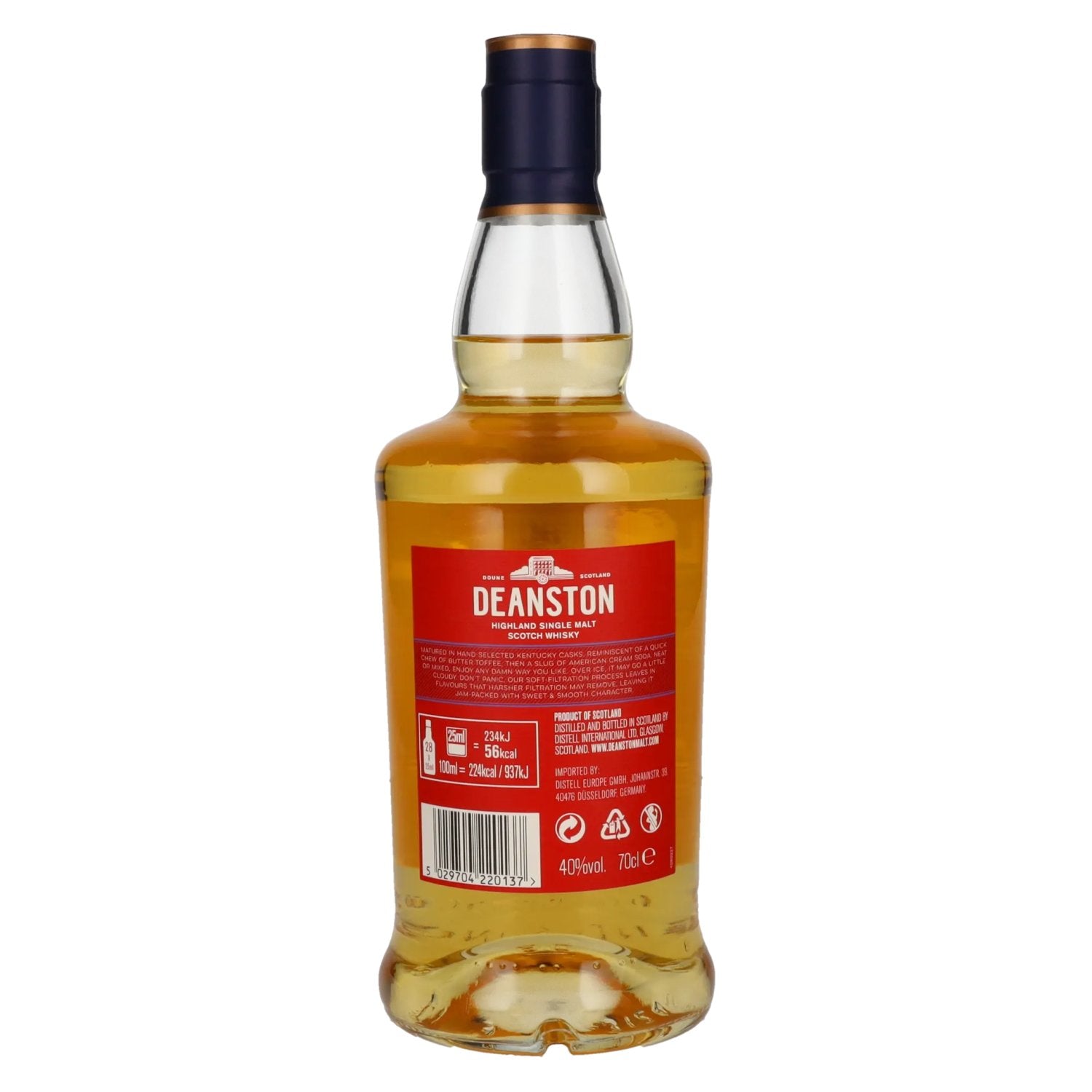 Deanston Kentucky vat gerijpte Highland Single Malt 40% Vol. 0,7l