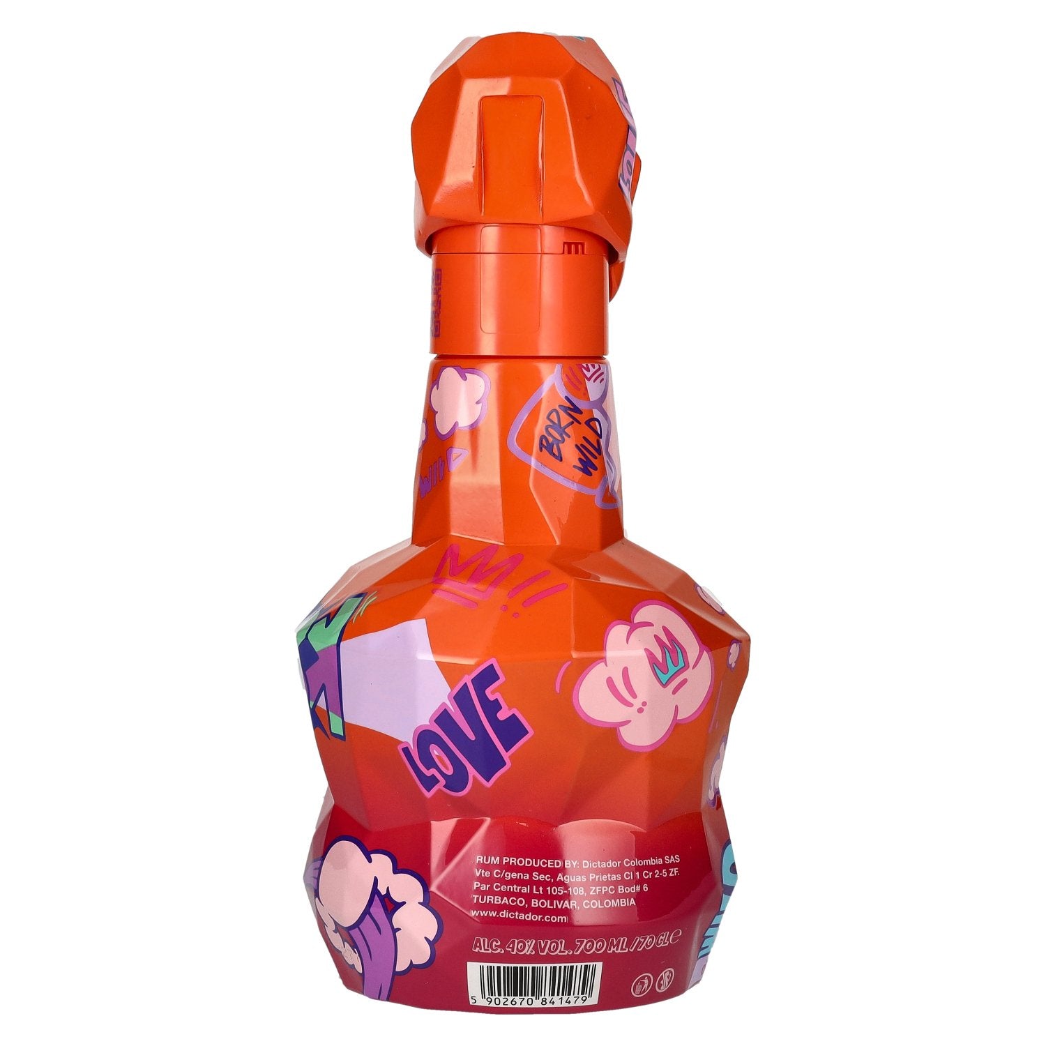 Dictador GAME CHANGER ORANGE &amp; PINK Rhum colombien 40% vol. 0,7l
