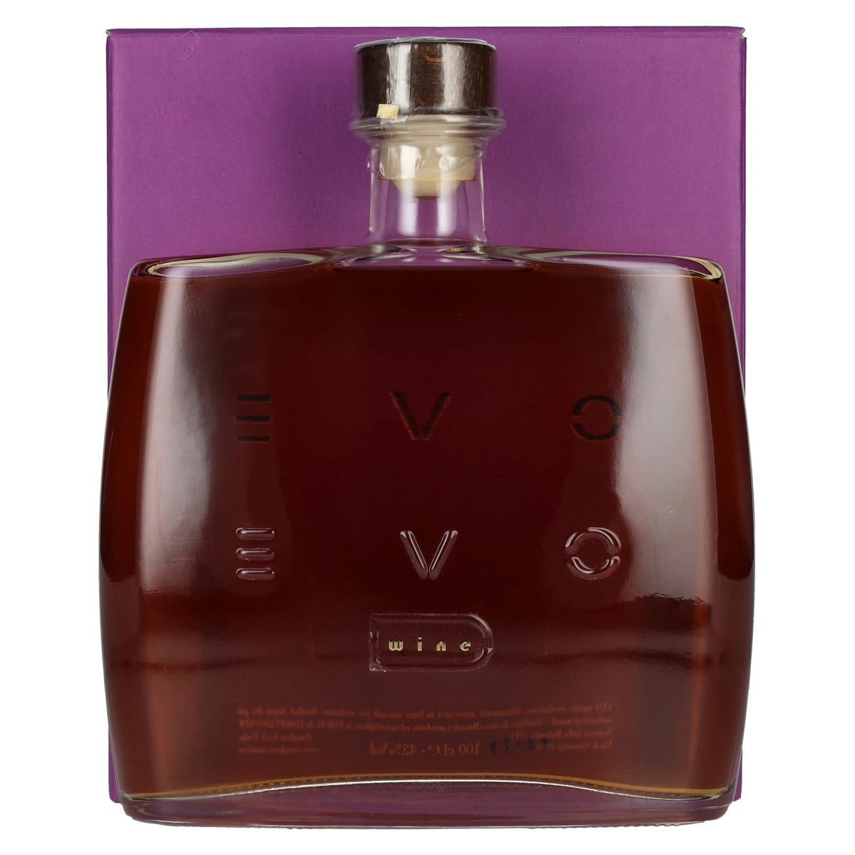 EVO Brandy D'wine 42 % vol., 1 l, dans un coffret cadeau