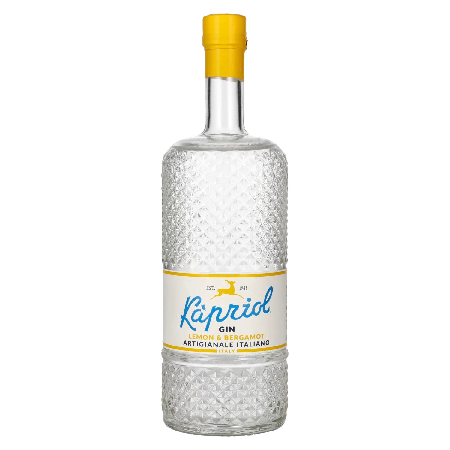 Kapriol LEMON &amp; BERGAMOT Gin Artigianale Italiano 40,7% Vol. 0,7l