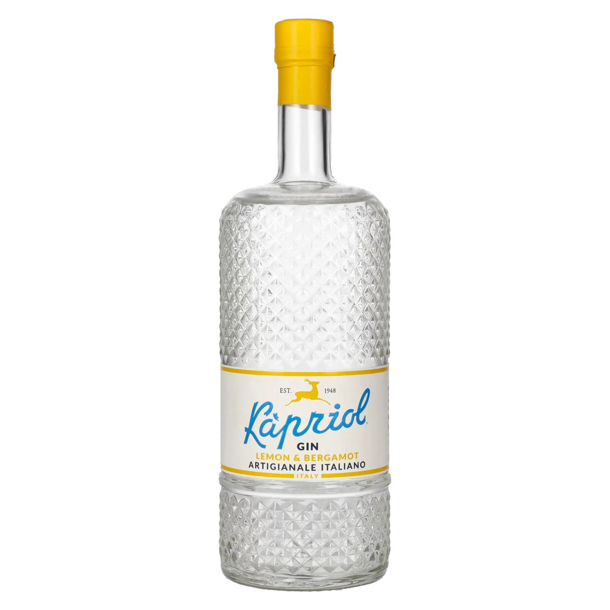 Kapriol LEMON &amp; BERGAMOT Gin Artigianale Italiano 40,7% vol. 0,7 l