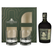 Diplomático RESERVA EXCLUSIVA Ron Antiguo 40% Vol. 0,7l in Geschenkbox mit 2 Gläsern