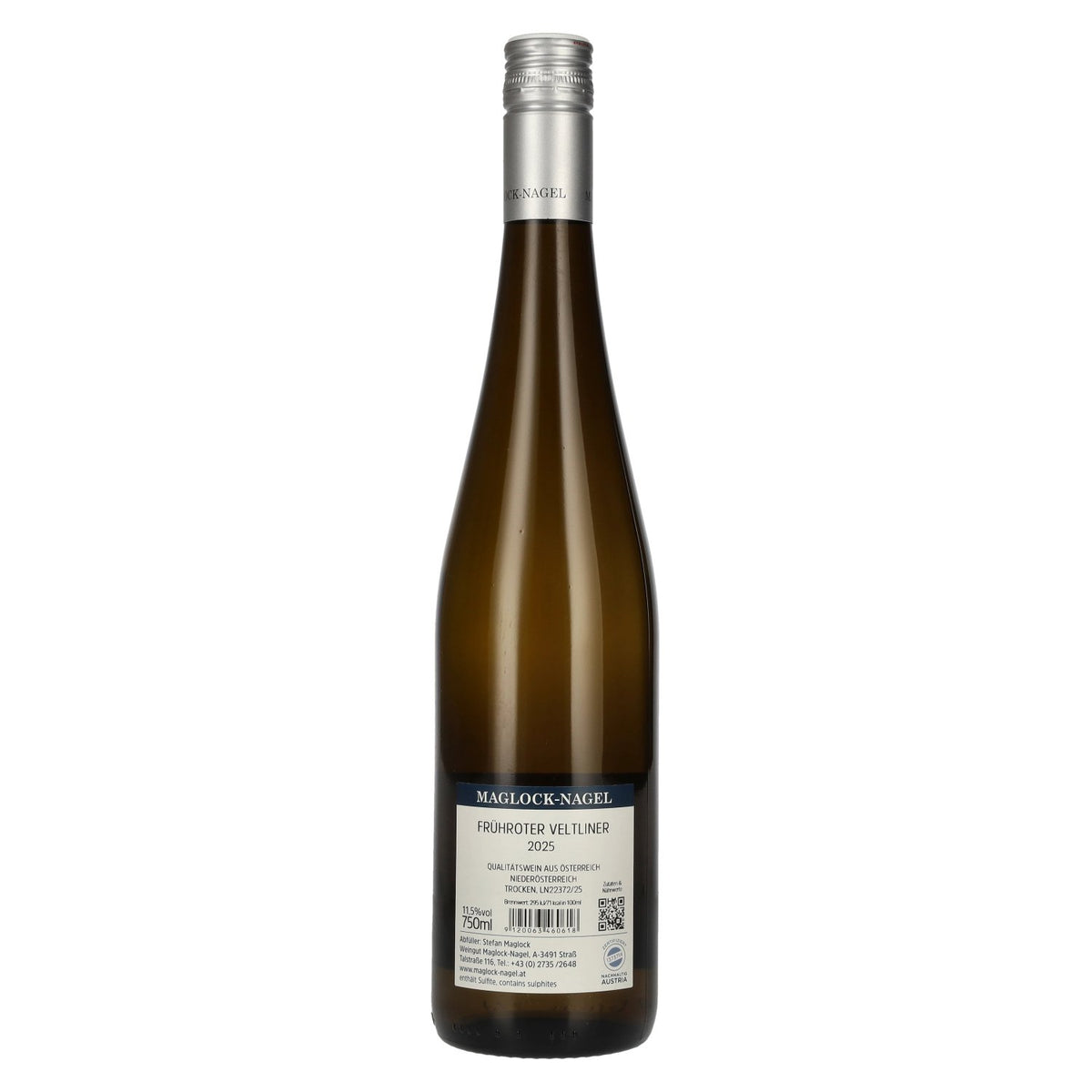 Maglock-Nagel Frühroter Veltliner 2025 11.5% ABV 0.75l