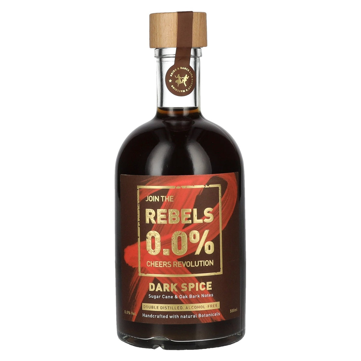 Rebels 0,0% Cheers Revolution Dark Spice Alcoholvrij 0,5 l